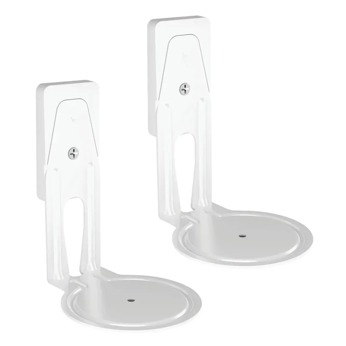 Sanus WSFME12 Fixed Speaker Wall Mounts for Sonos Ear 100 - Pair (White)
