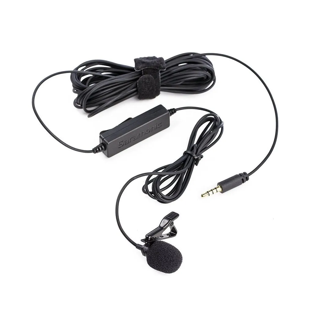 Saramonic LavMicro Lavalier Microphone for DSLRs, Mirrorless, Video Cameras, Smartphones & more