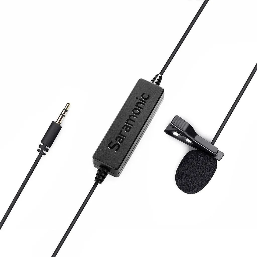 Saramonic LavMicro Lavalier Microphone for DSLRs, Mirrorless, Video Cameras, Smartphones & more