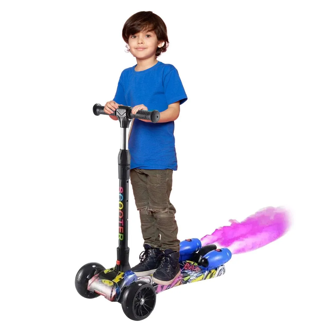 Scooter For Kids With Lights , Music And Smoke
