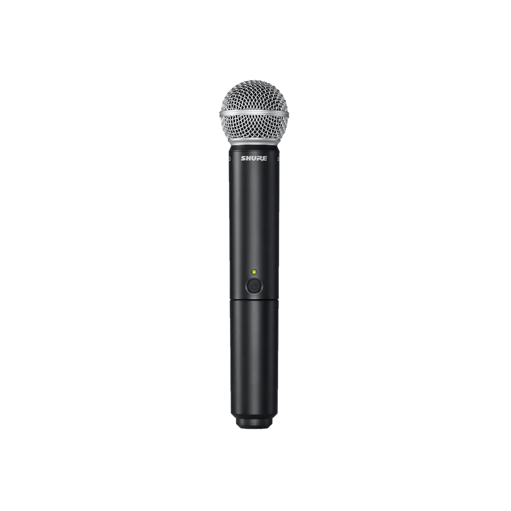 Shure BLX24R Handheld Wireless System With SM58 Microphone And Rackmountable Receiver, J11 Band