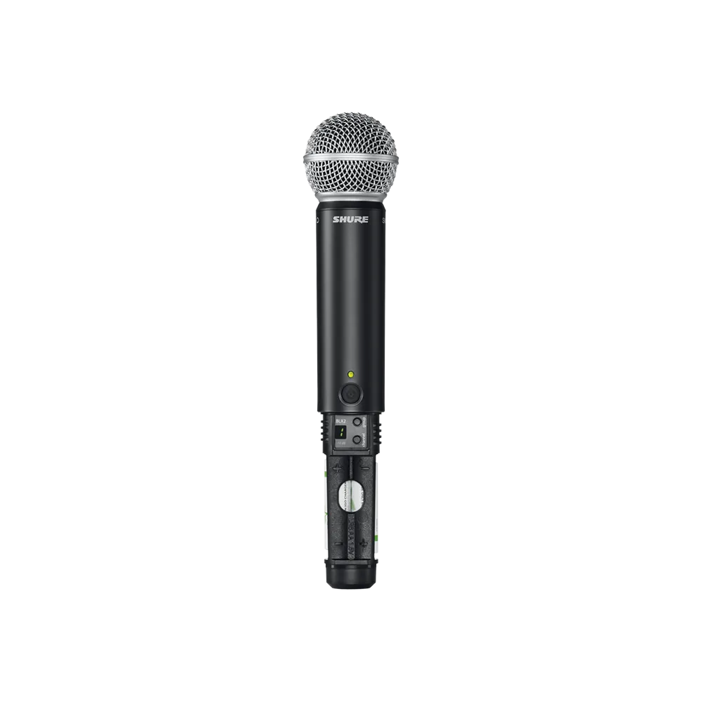 Shure BLX24R Handheld Wireless System With SM58 Microphone And Rackmountable Receiver, J11 Band