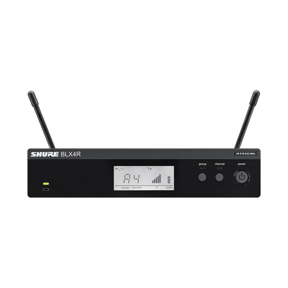 Shure BLX24R Handheld Wireless System With SM58 Microphone And Rackmountable Receiver, J11 Band