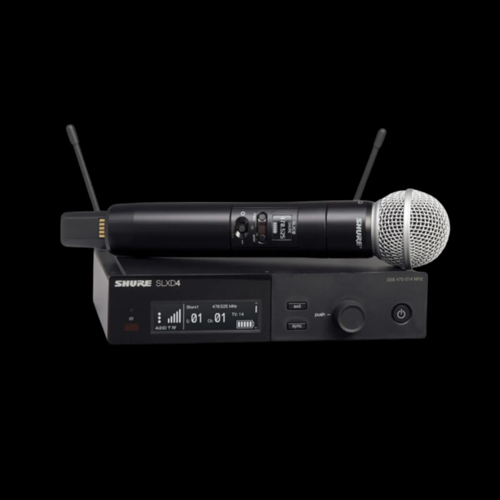 Shure SLXD24/SM58 Digital Wireless Handheld Microphone System (H55 Band)