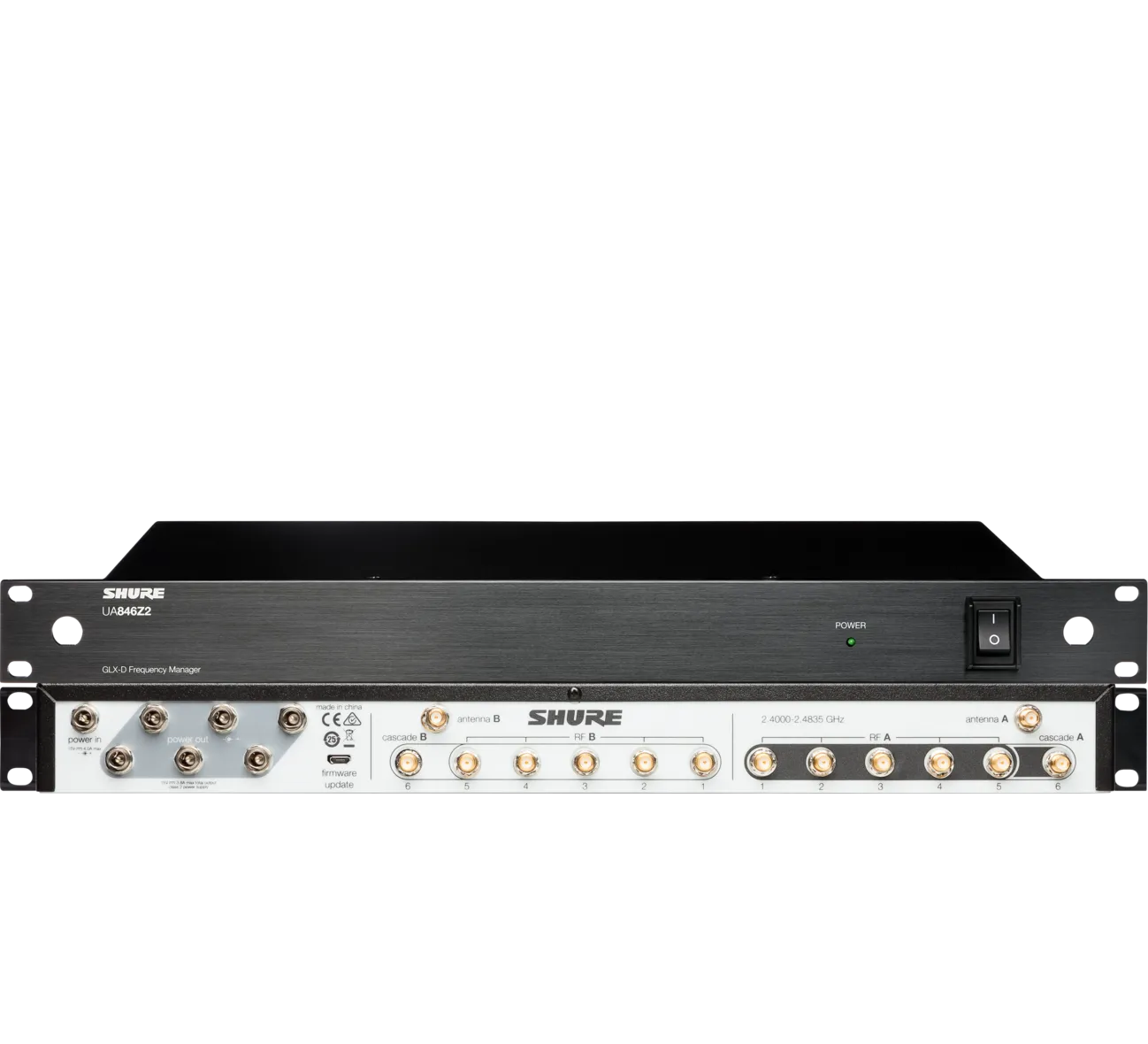 Shure UA846Z2 GLX-D Frequency Manager