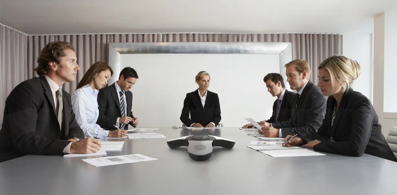 Skywin Wireless Conference Call Speaker and Microphone - Wireless Conference Phone Conference Speaker Connects Wireless to Your Mobile Phone or PC