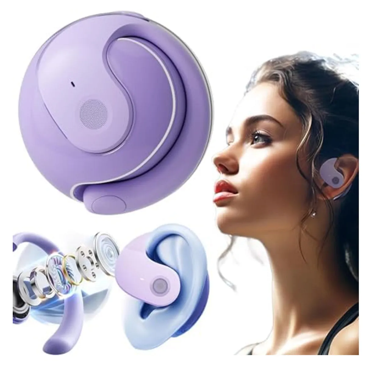 Smart Interpreter Pro AI Language Translator Wireless Bluetooth Headset