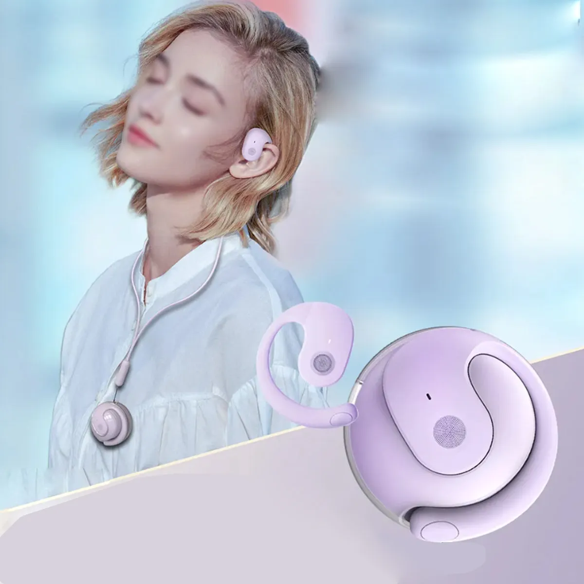 Smart Interpreter Pro AI Language Translator Wireless Bluetooth Headset