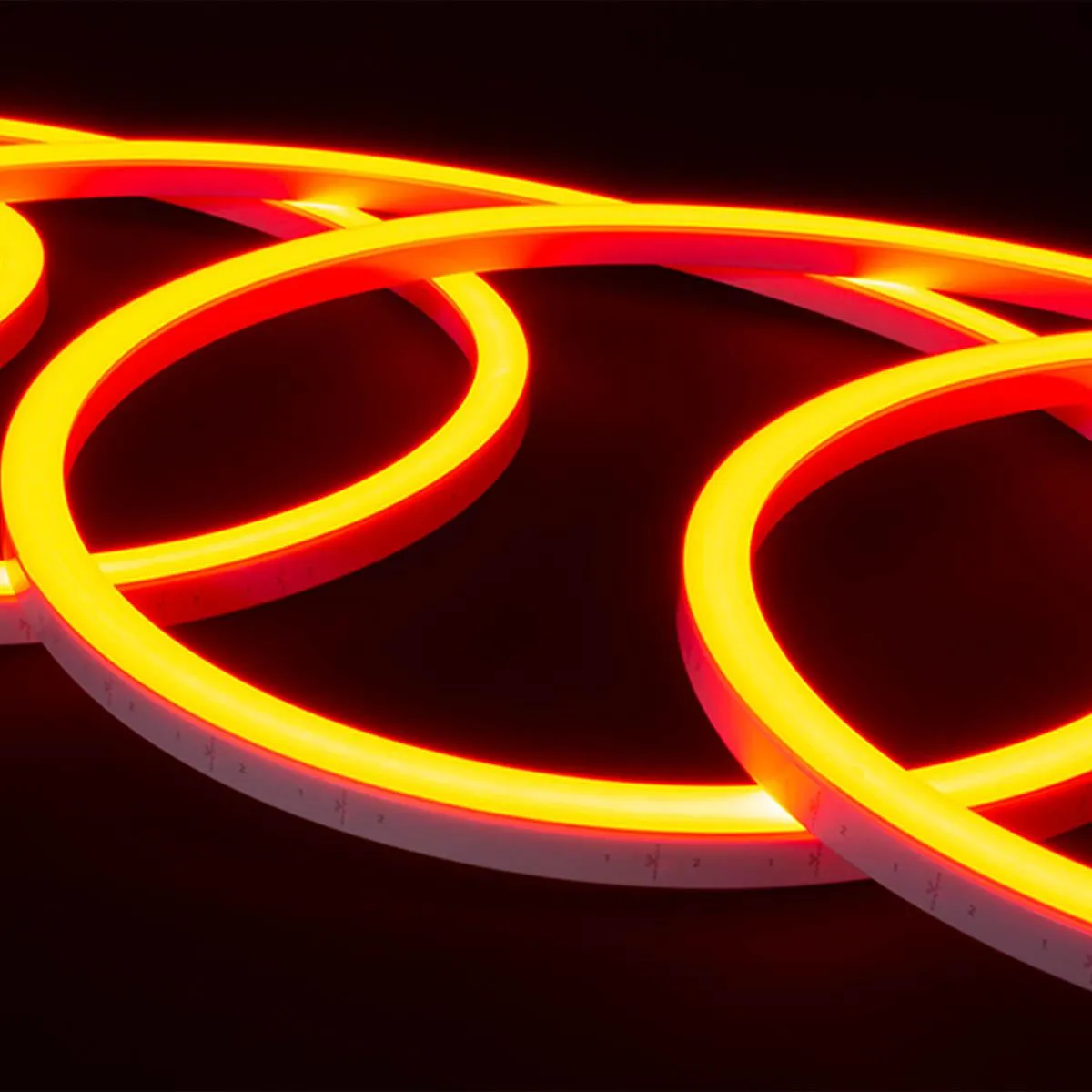 Spektrum Smart NeonFlex Pro RGBW Kit, 20ft LED Neon Strip Light With 12V AC rectifier, Bluetooth Wireless Technology