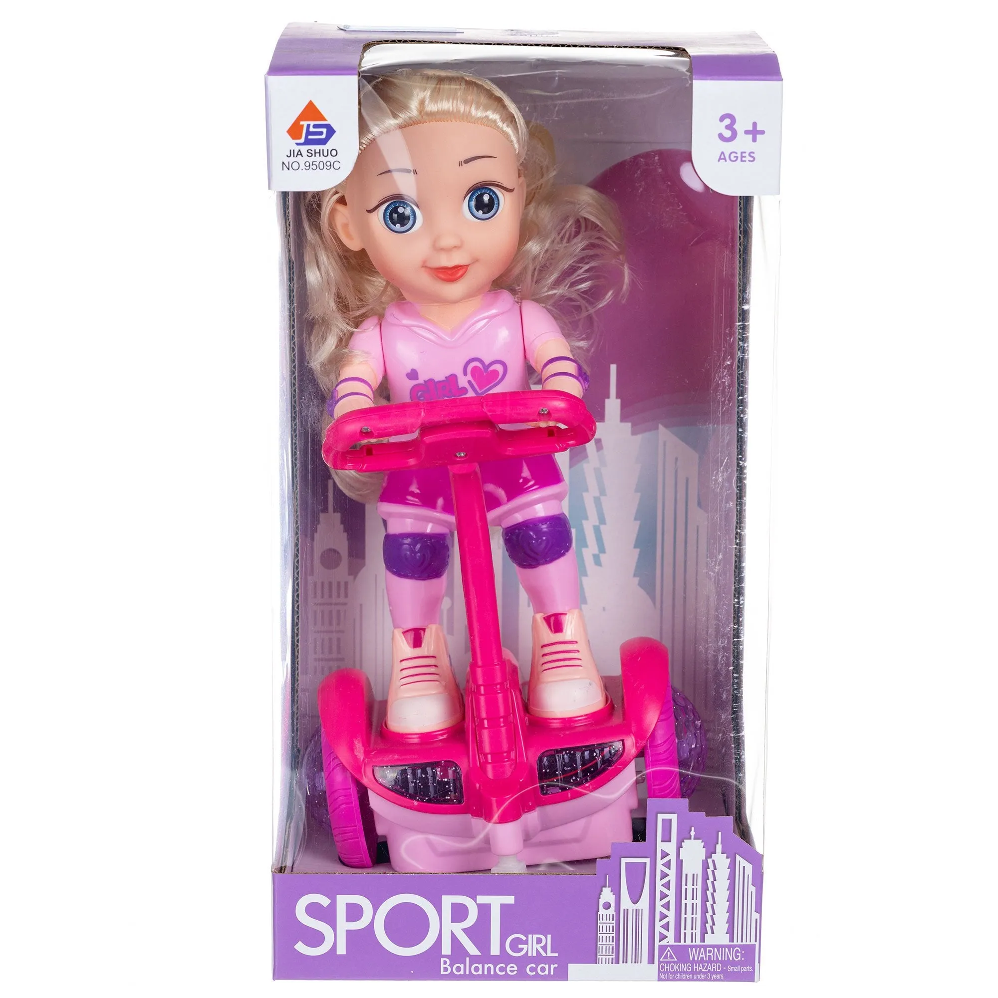Sport Girl Balance Car With Lights & Music