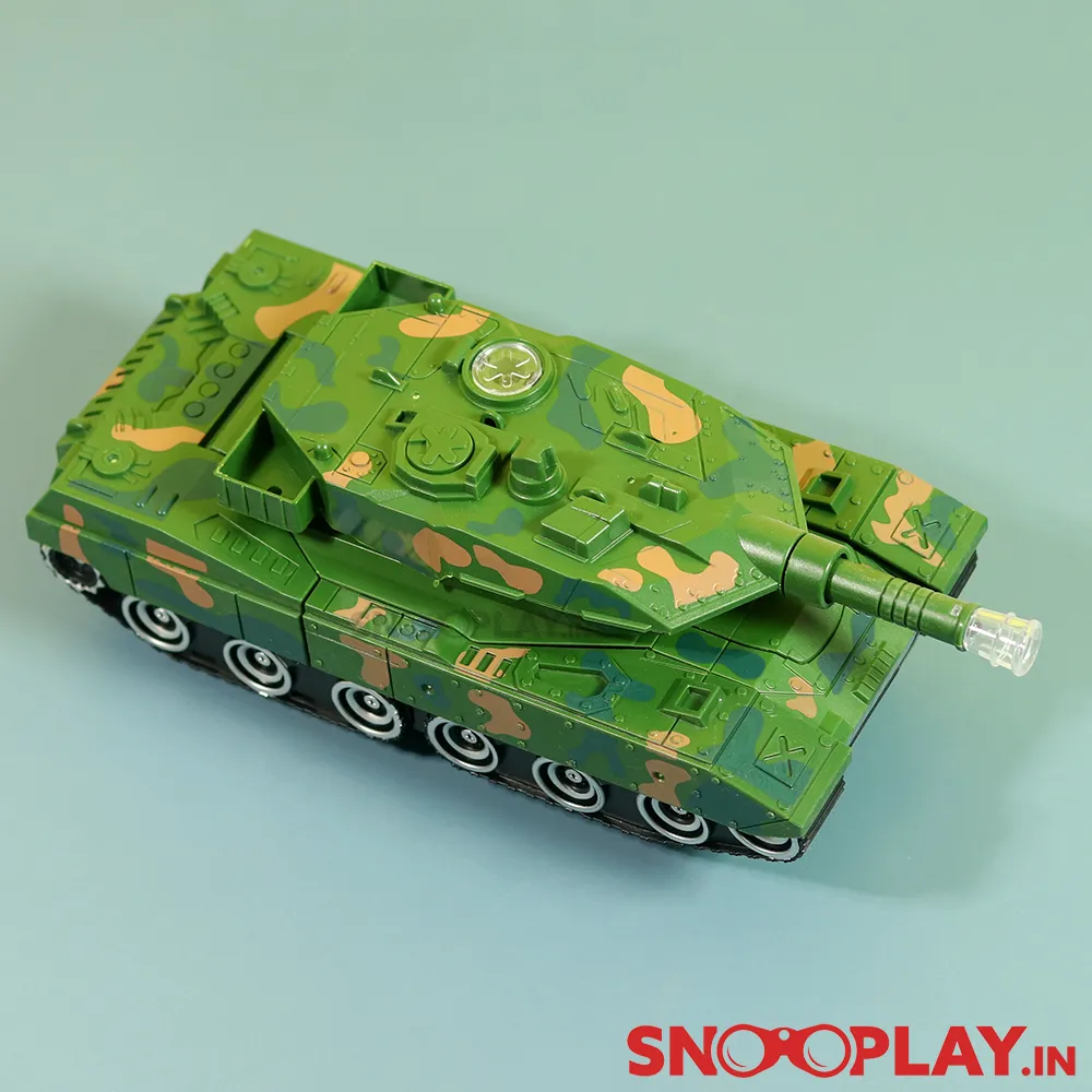 Tank Robot Transformer (Light & Musical Toy)