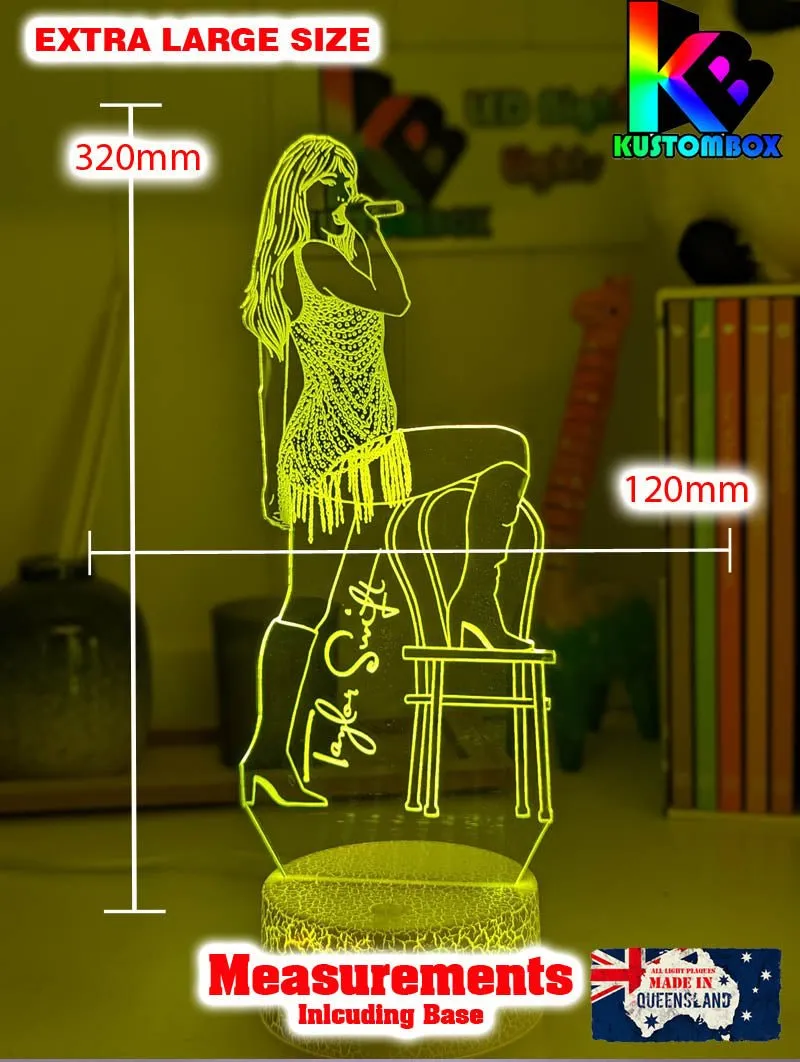 Taylor Swift Era Tour Fan Swiftee 3D LED Night Light Room Lamp