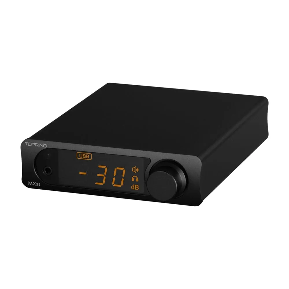 TOPPING MX3s Headphone AMP Buildt-in Bluetooth USB Decktop DAC & Power Amplifier