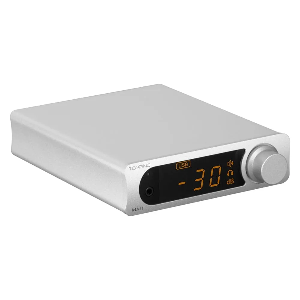 TOPPING MX3s Headphone AMP Buildt-in Bluetooth USB Decktop DAC & Power Amplifier
