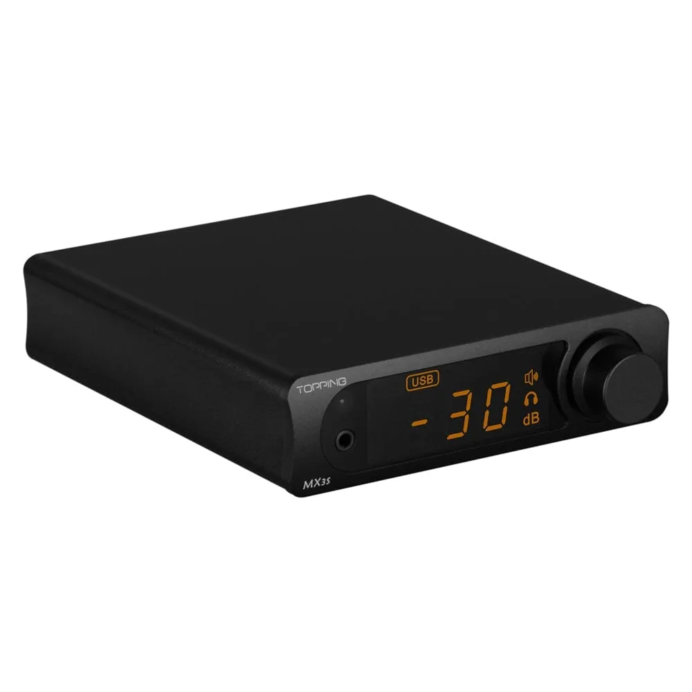 TOPPING MX3s Headphone AMP Buildt-in Bluetooth USB Decktop DAC & Power Amplifier