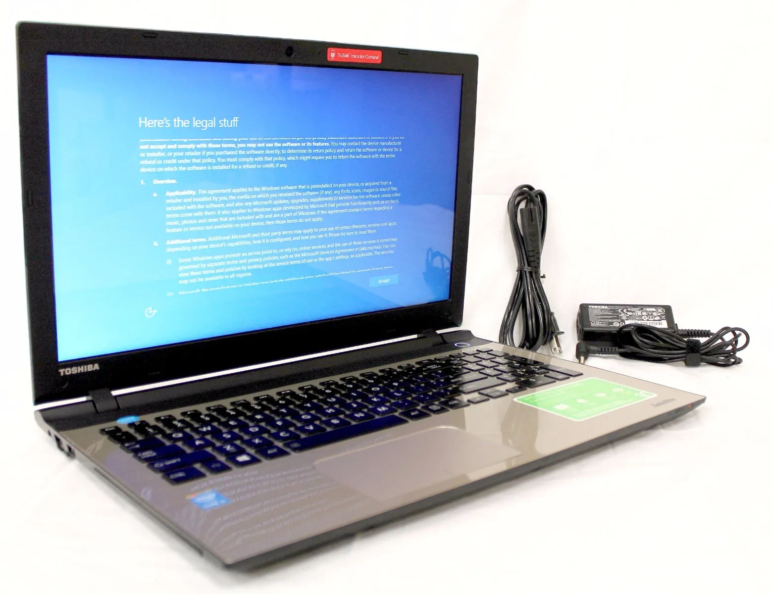 Toshiba Satellite L55-C5272 Laptop i5 5200U - 8GB RAM - 1.0TB HD - 15.6 inch W10