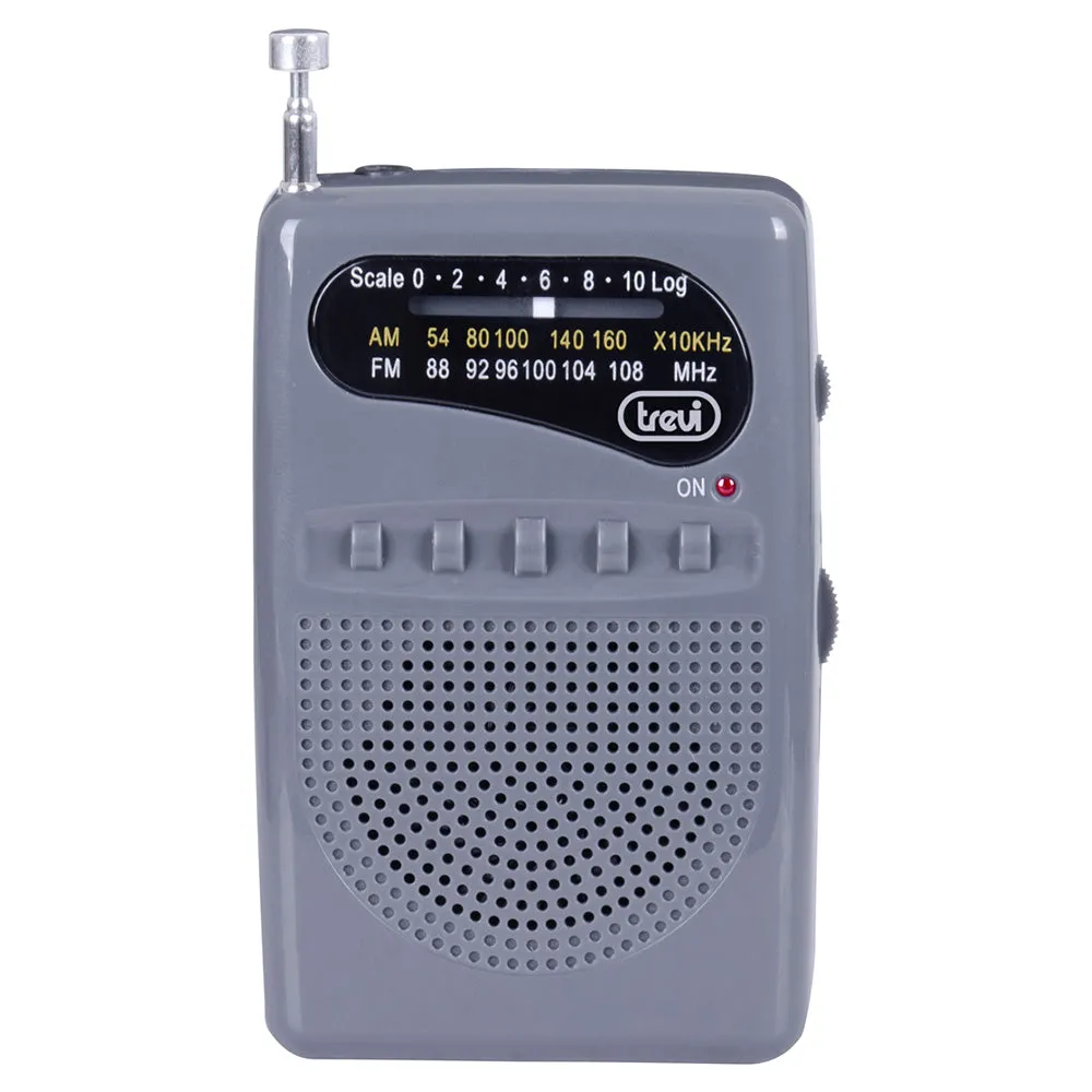 Trevi RA 710 B AM/FM Portable Radio - Grey | 027869