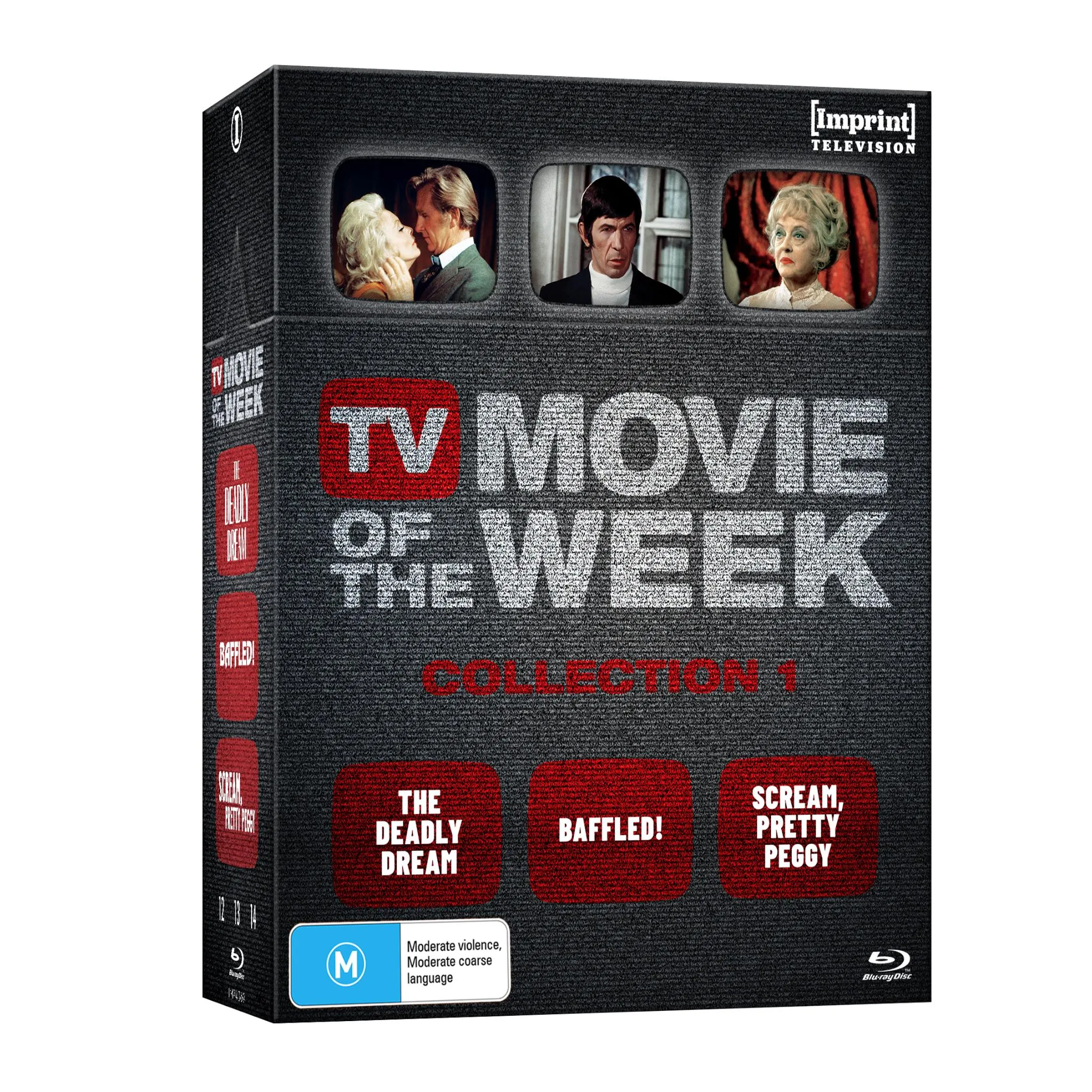 TV Movie of the Week Collection 1: The Deadly Dream / Baffled! / Scream, Pretty Peggy (Imprint Collection Limited Edition)