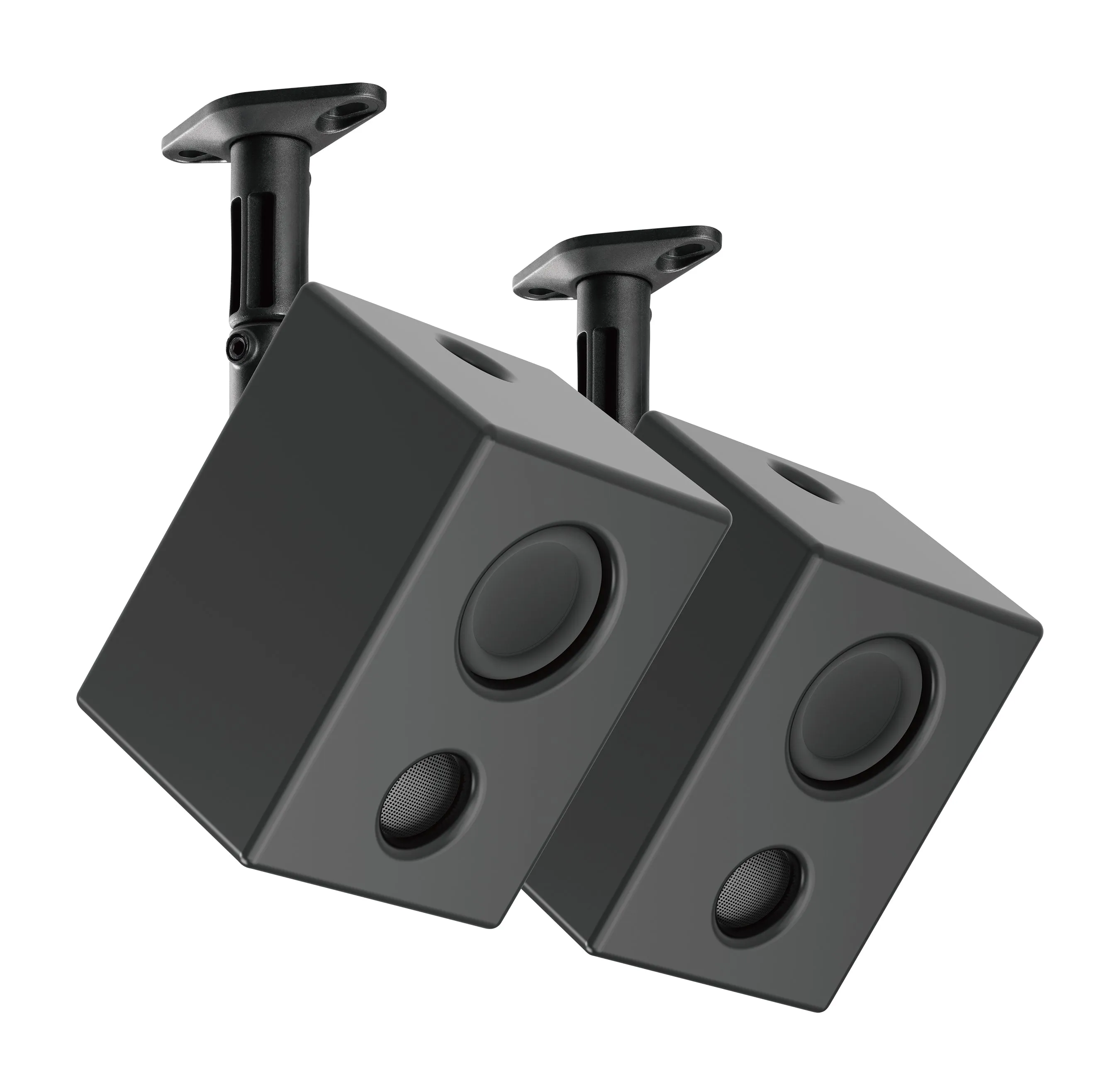 Universal Pivot Wall/Ceiling Speaker Mounts (One Pair) for Speakers up to 8lb (3.6kg)