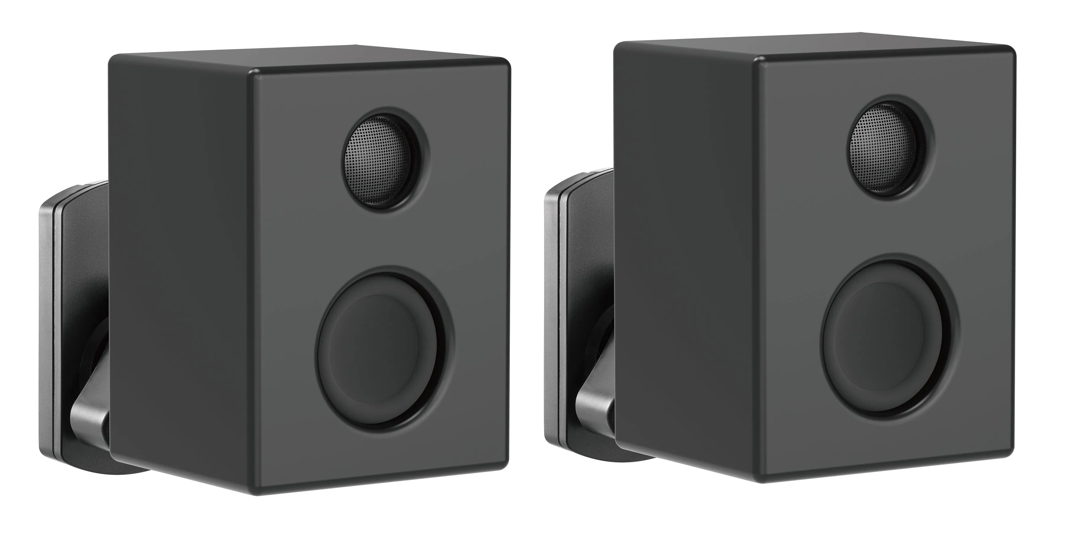 Universal Swivel Wall Speaker Mounts (One Pair) for Speakers up to 22lb (10kg)
