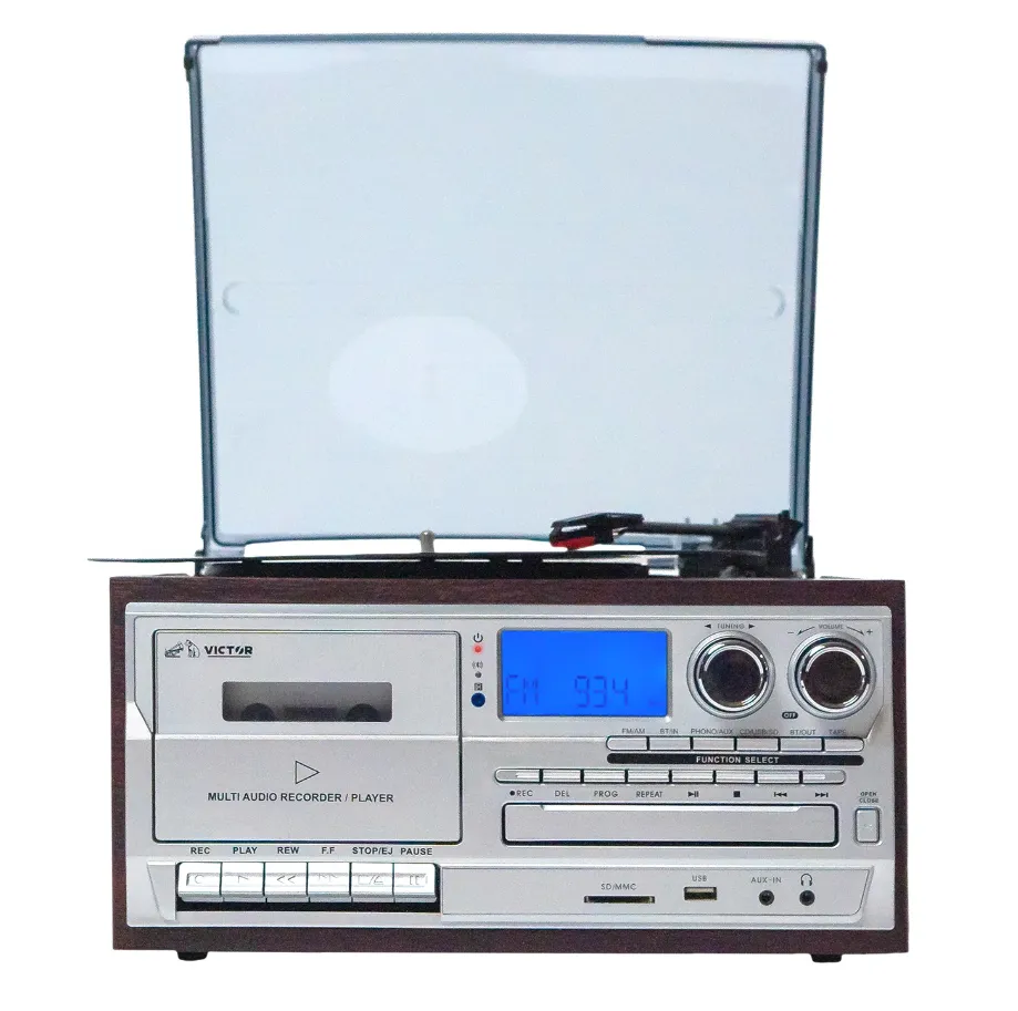 VICTOR Cosmopolitan 8-In-1 Turntable