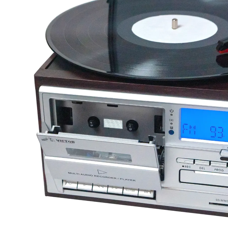 VICTOR Cosmopolitan 8-In-1 Turntable