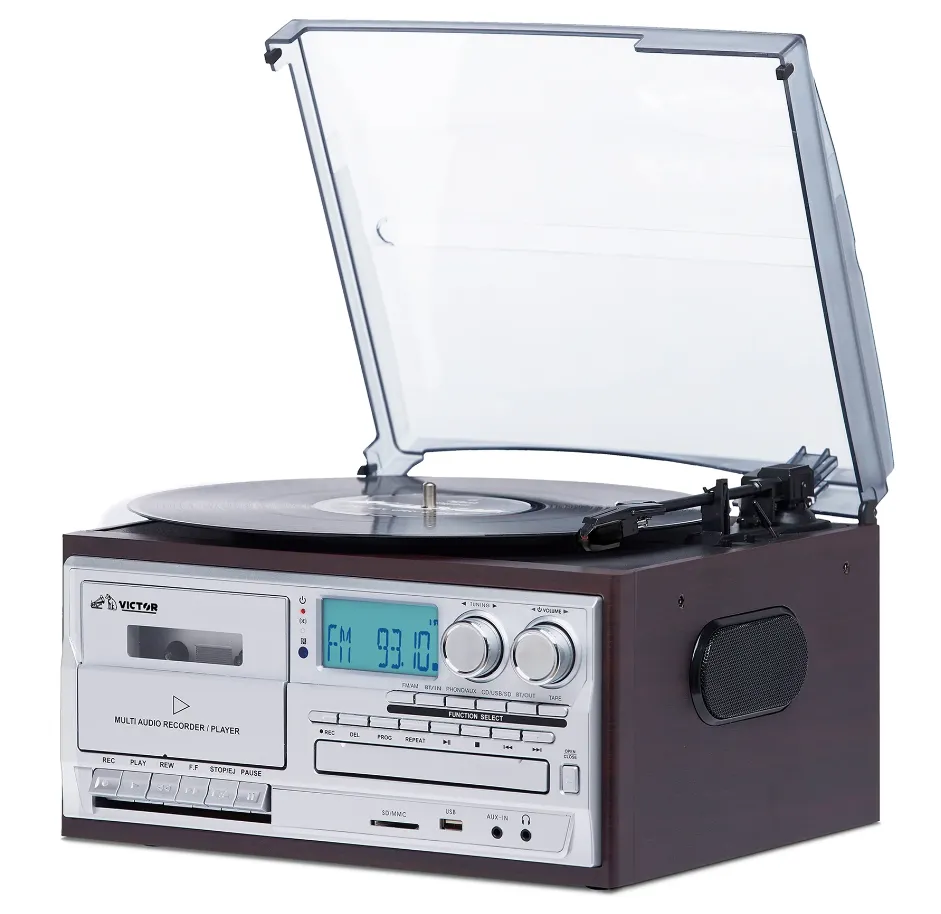 VICTOR Cosmopolitan 8-In-1 Turntable