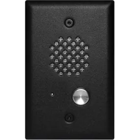 Viking E-40-BK 1-Gang Entry Compact Phone, Telephone Line Powered, Black