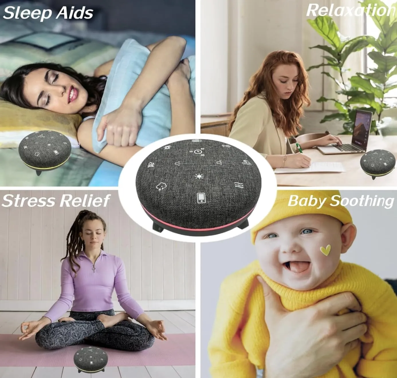 White Noise Machine - Babies, Sleep, Meditation
