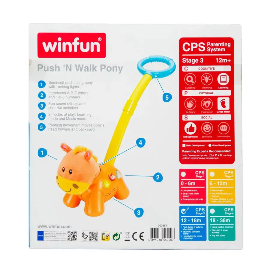 Winfun Push 'N Walk Pony