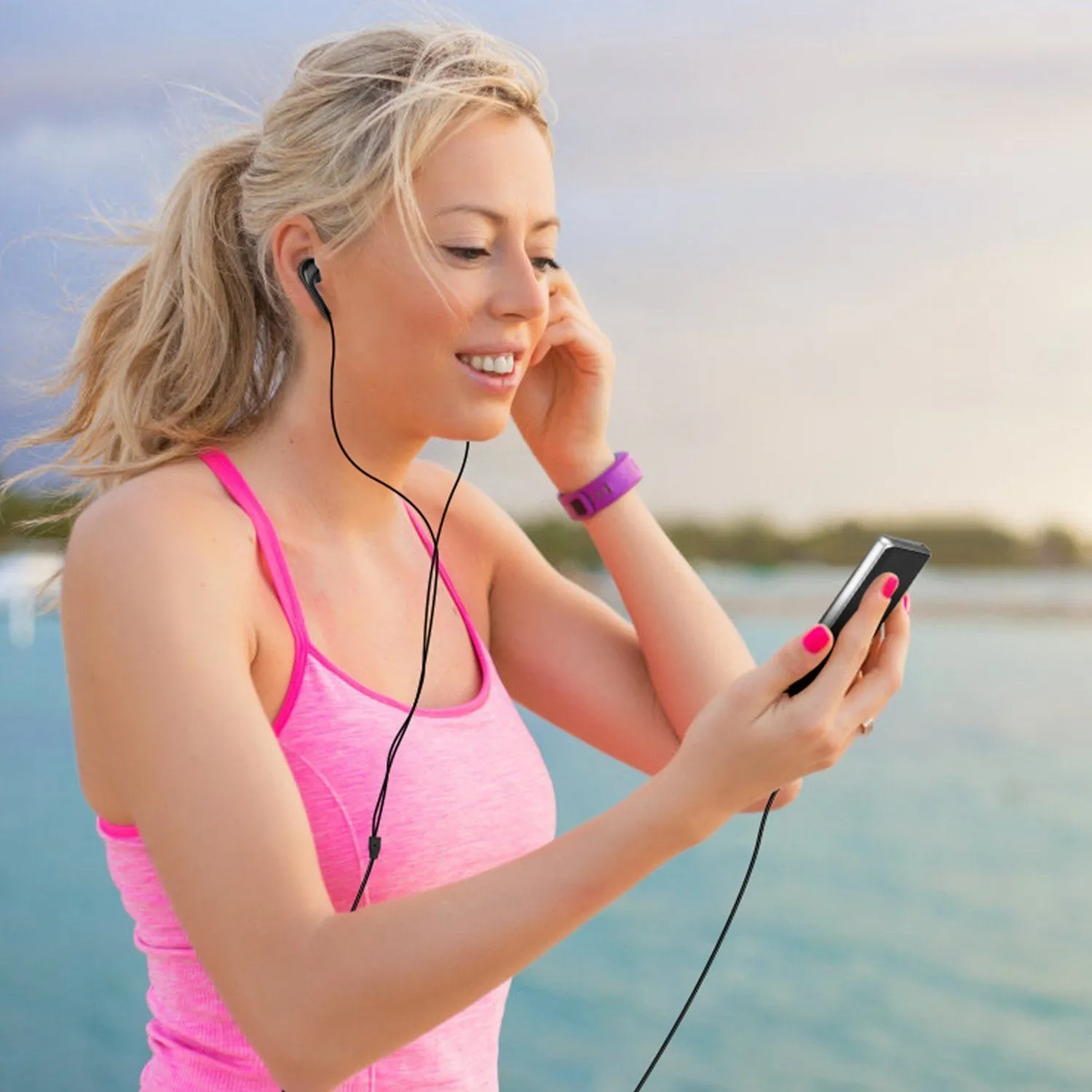 Wireless MP3 Player with Voice Recorder 32G Digital Music HiFi