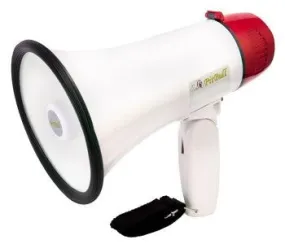 WM Mini Bull Horn Megaphone Voice Amplifier Loud Speaker Bullhorn Mega Phone