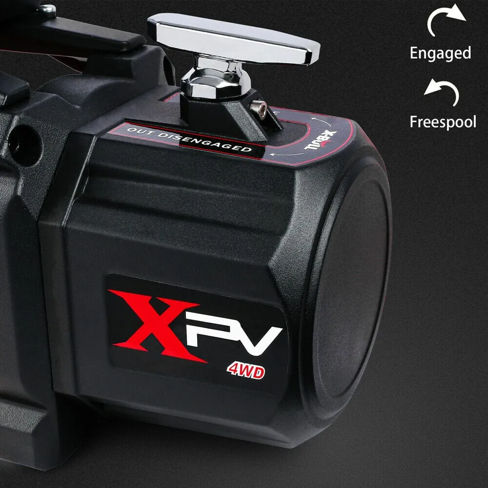 X-BULL 4X4 Electric Winch 12V Synthetic Rope Wireless 14500LB Remote 4X4 4WD Boat