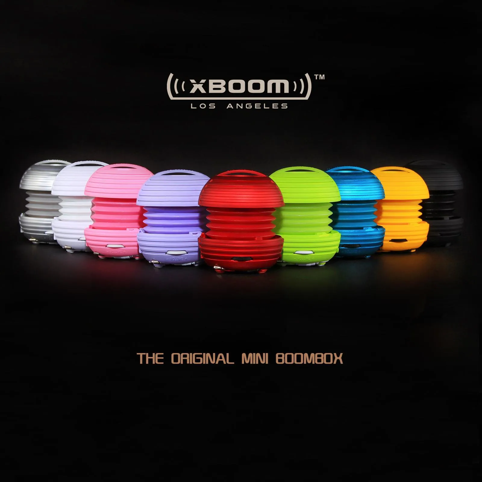 Xboom Mini Portable Capsule Speaker – Black