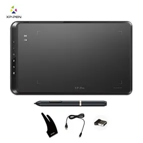 XP-Pen Star05 Wireless 2.4G Graphics Drawing Tablet Digital tablet Painting Board with Touch Hot Keys and Battery-free Passive Stylus
