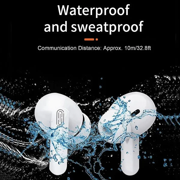 Y113 Smart Voice Translator Wireless Earbuds Black-FF4O